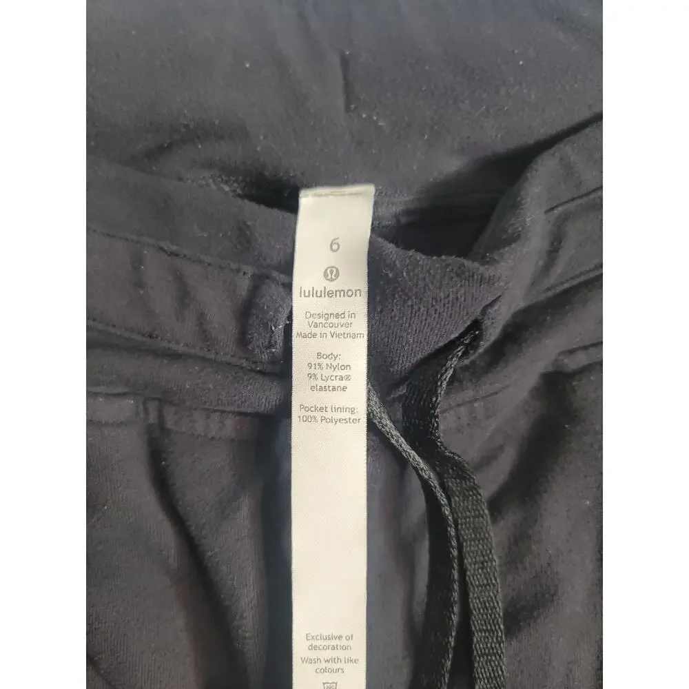 Lululemon Jogger Pants Womens SZ 6 High Rise Ready To Rulu Updated 30